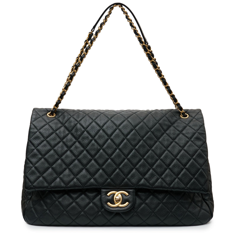 2017-18 Airline XXL diamond-quilted flap bag