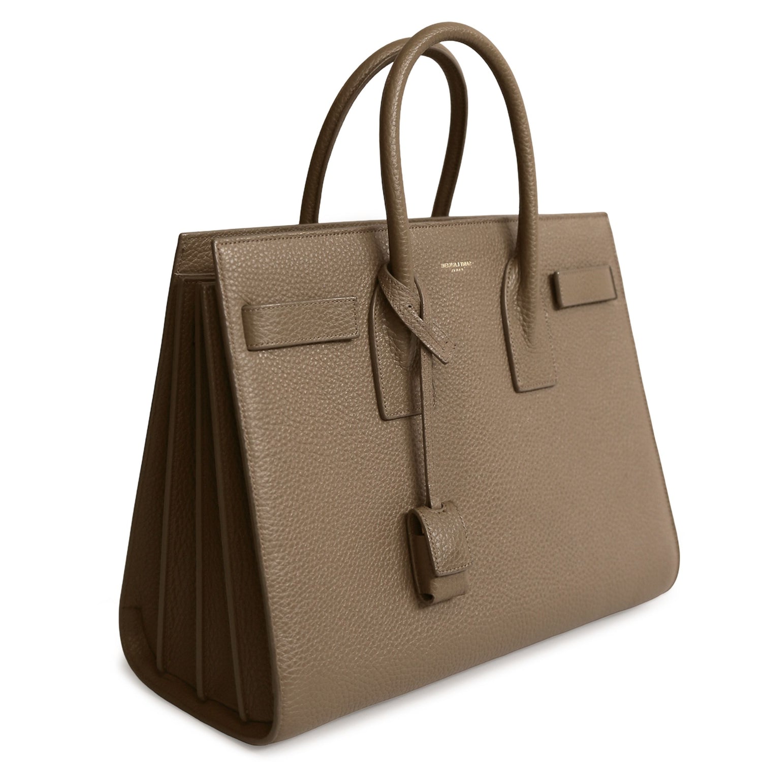 Saint Laurent Sac du Jour Small in Taupe Brown