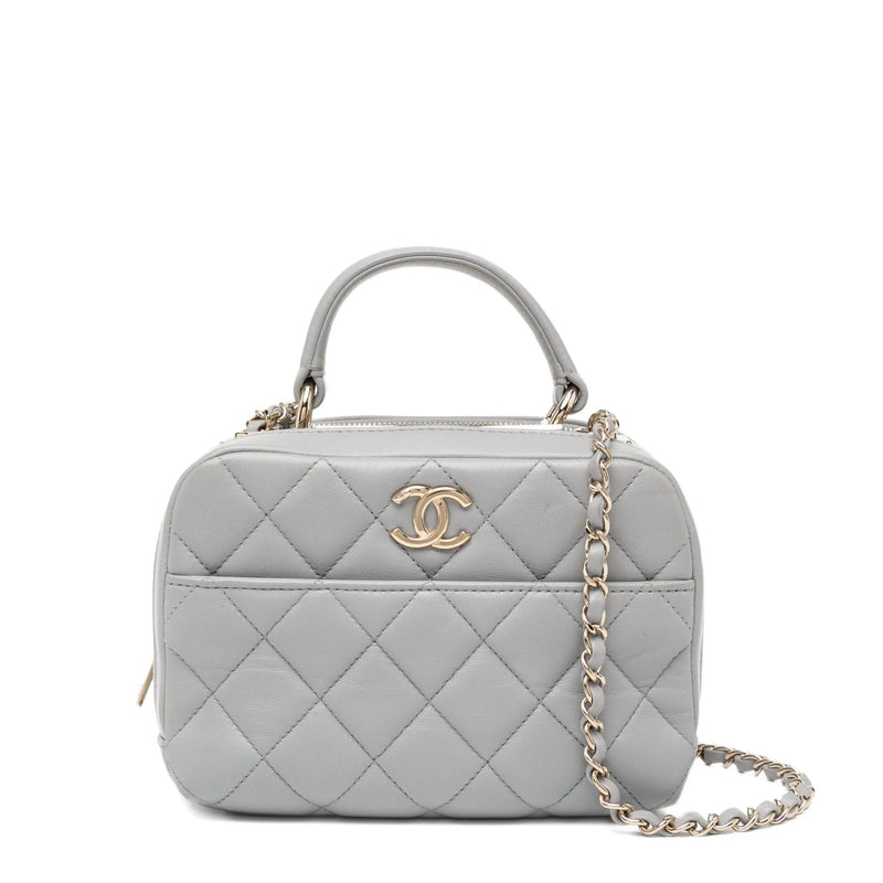 Mini Trendy CC Bowler Bag Grey