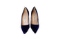 Manolo Blahnik Purple Velvet Pumps