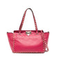 Valentino Hot Pink Rockstud Tote Bag