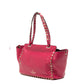 Valentino Hot Pink Rockstud Tote Bag