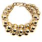 Dior Rhinestone Embellished Bracelet and Statement Earring