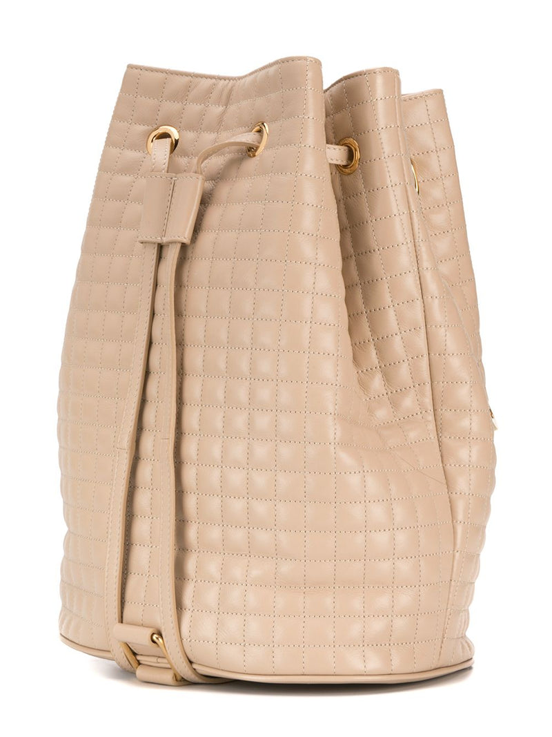 Mini C Quilted Backpack
