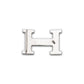 Hermès 18K White Gold & Diamonds Belt Buckle