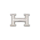 Hermès 18K White Gold & Diamonds Belt Buckle