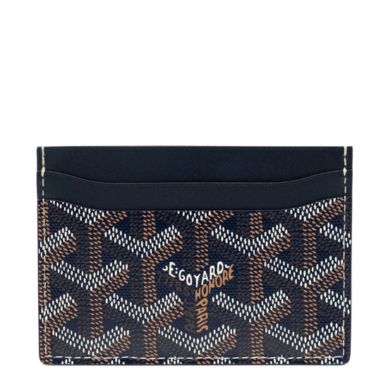 Customised Navy Saint-Sulpice Cardholder