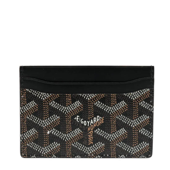 Throwing Hat & Money Black Customised Wallet