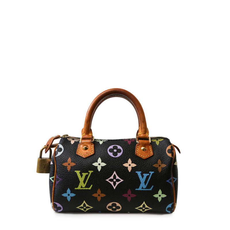 Takashi Murakami Monogram Multicolour Nano Speedy