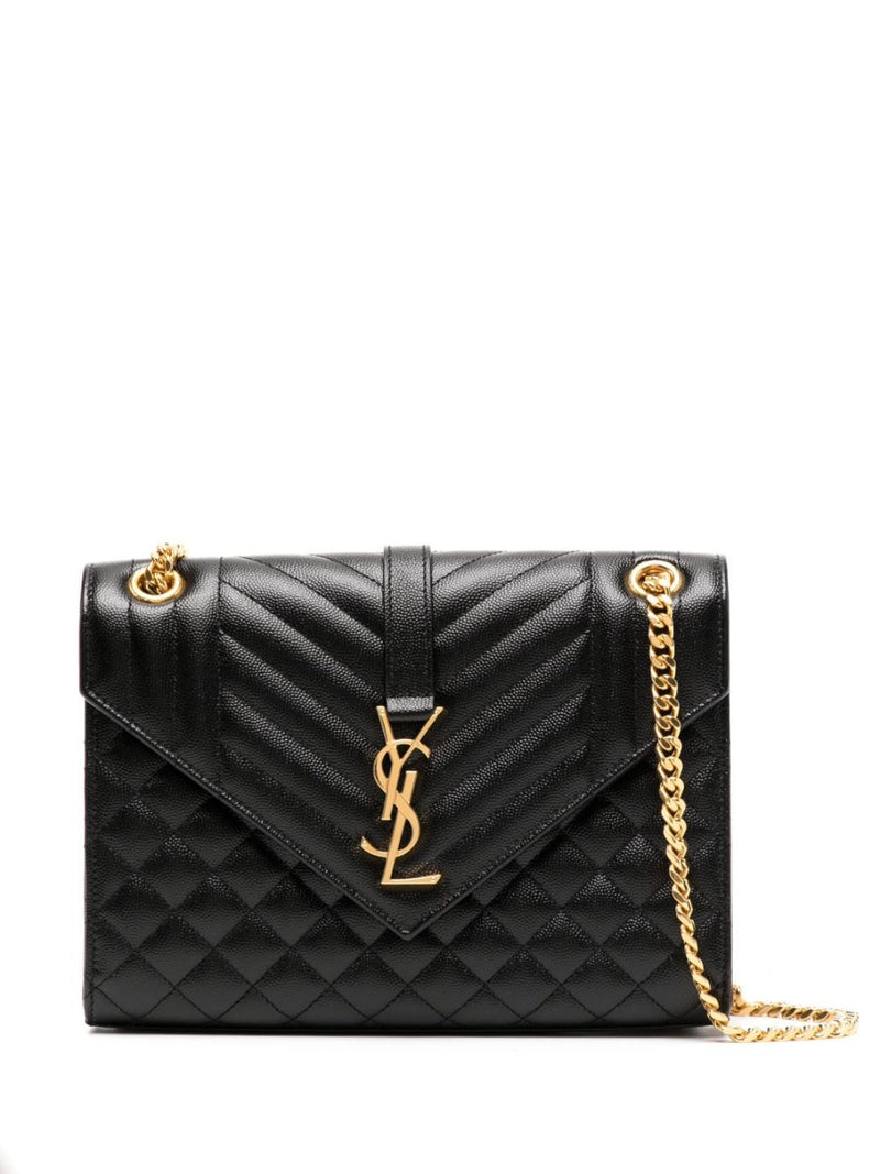 Envelope Quilted Shoulder Bag