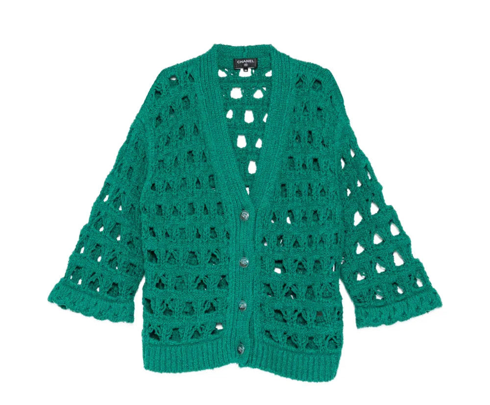 2025 See Through Cardigan - CHANEL