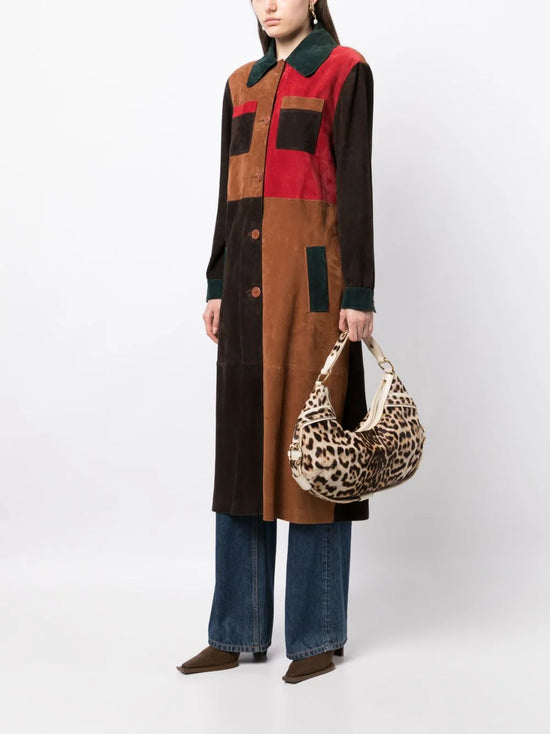Leopard Print Hobo Bag