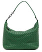 Intrecciato Green Handbag