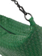Intrecciato Green Handbag