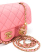 Pink Mini Rectangular Flap Bag