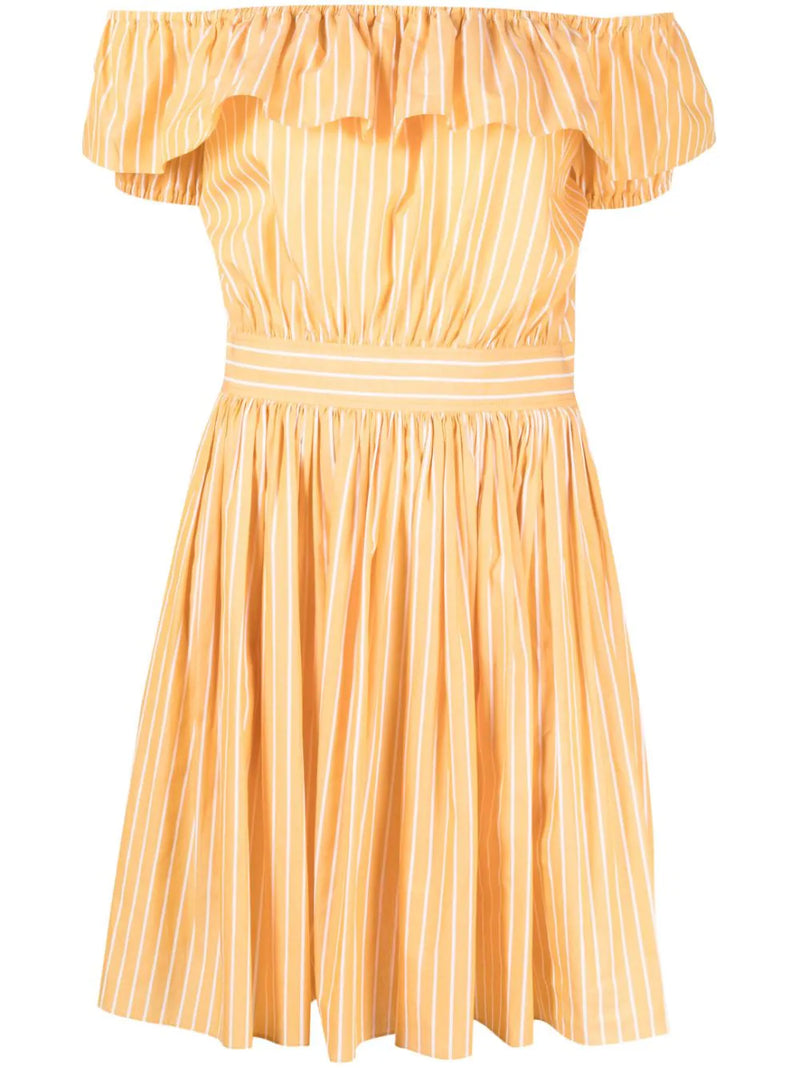 Off-Shoulder Ruffle Dress