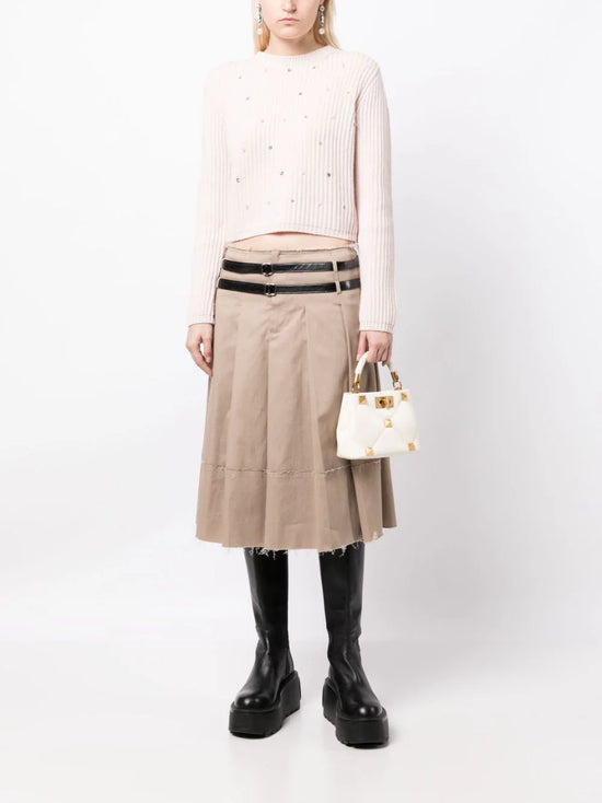 Rhinestone-embellished Cashmere Jumper