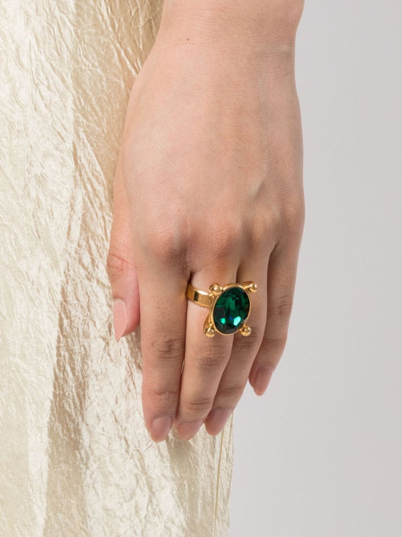Emerald Oval Ring