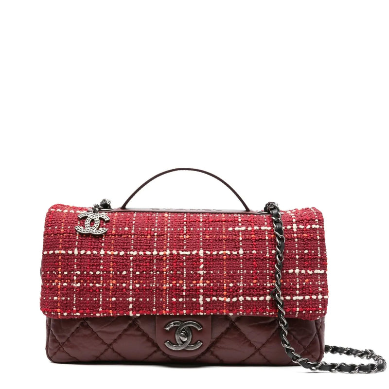 Tweed Airlines Single Flap Bag