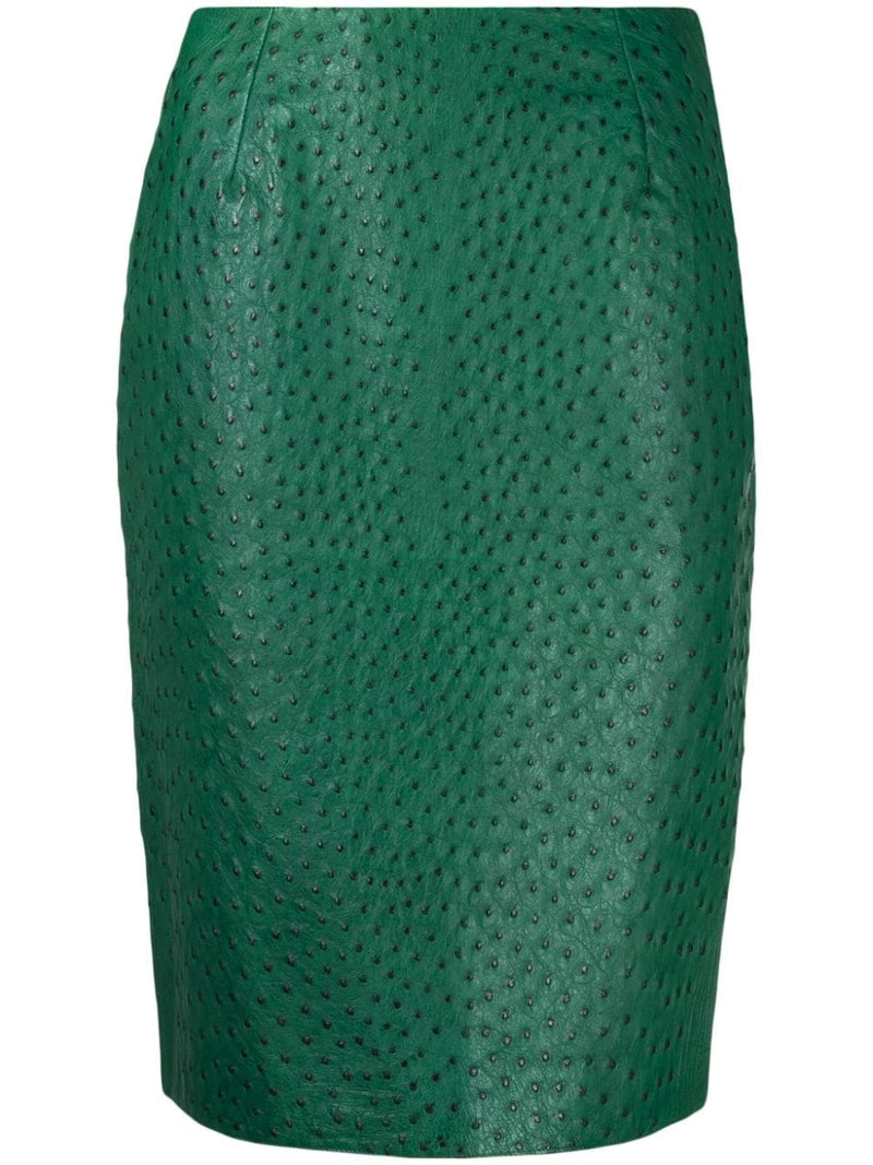 Leather Pencil Skirt