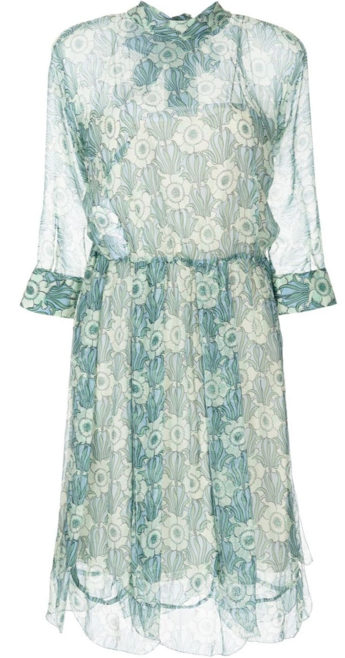 Floral Sheer Dress