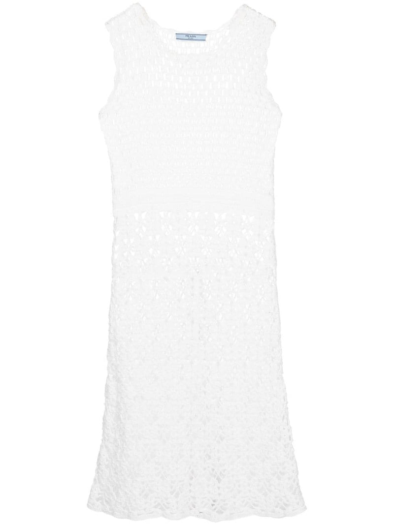 Sleeveless Crochet Dress