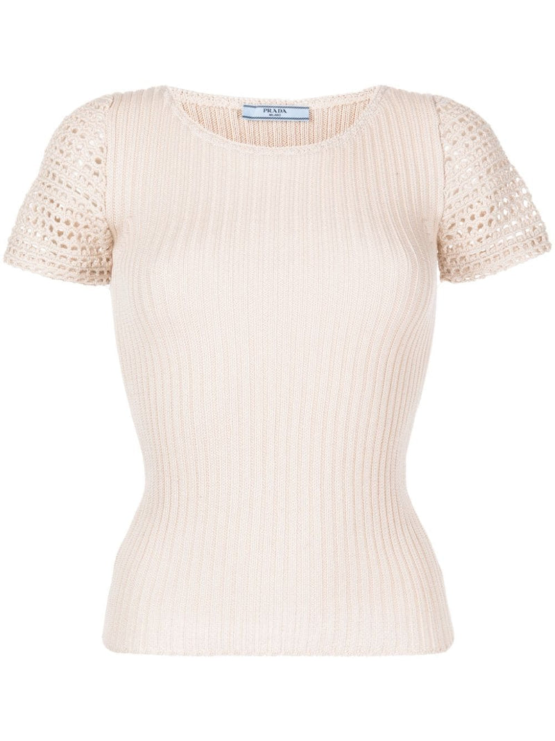 Crochet Detailed Knot Top