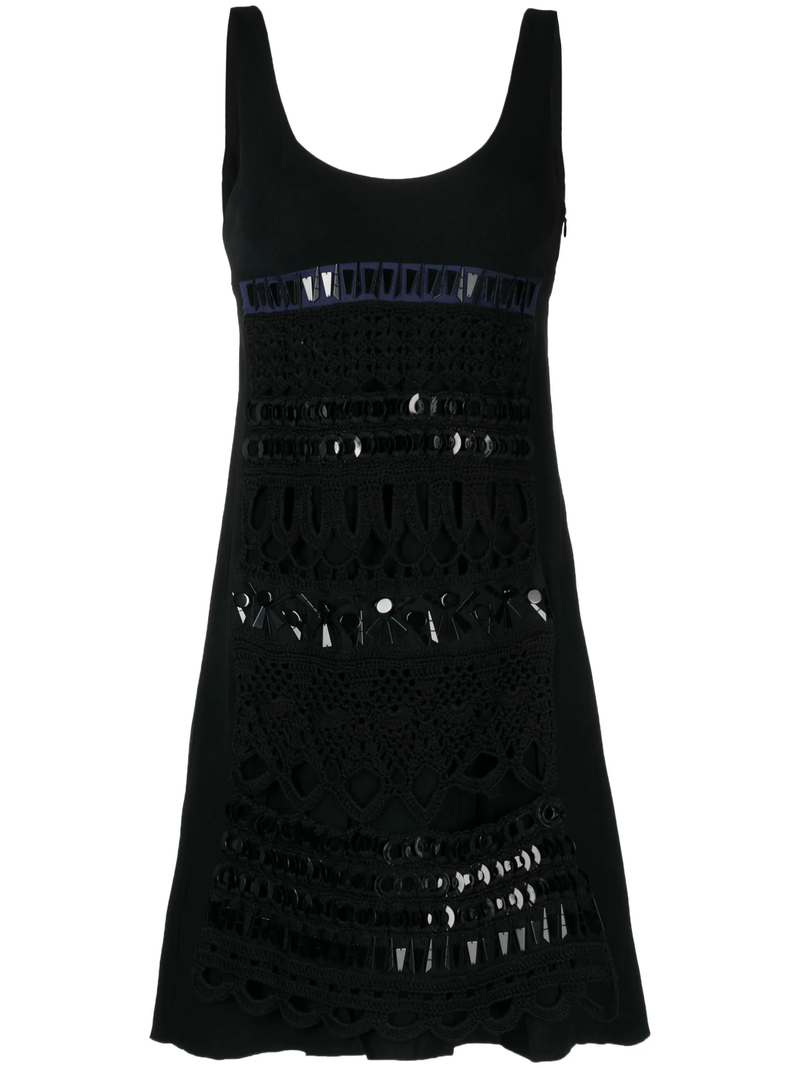 2005 Panelled Sleeveless Dress