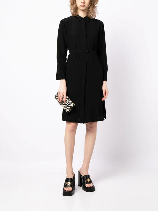 Silk Shirt Dress