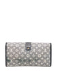 Encre Monogram Idylle Canvas and Leather Sarah Wallet