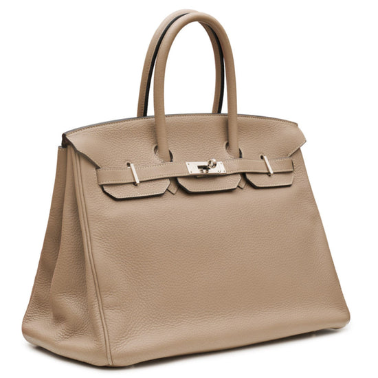 Birkin 35 Clemence Etoupe PHW