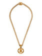1997 CC Turn-lock Pendant Chain Necklace
