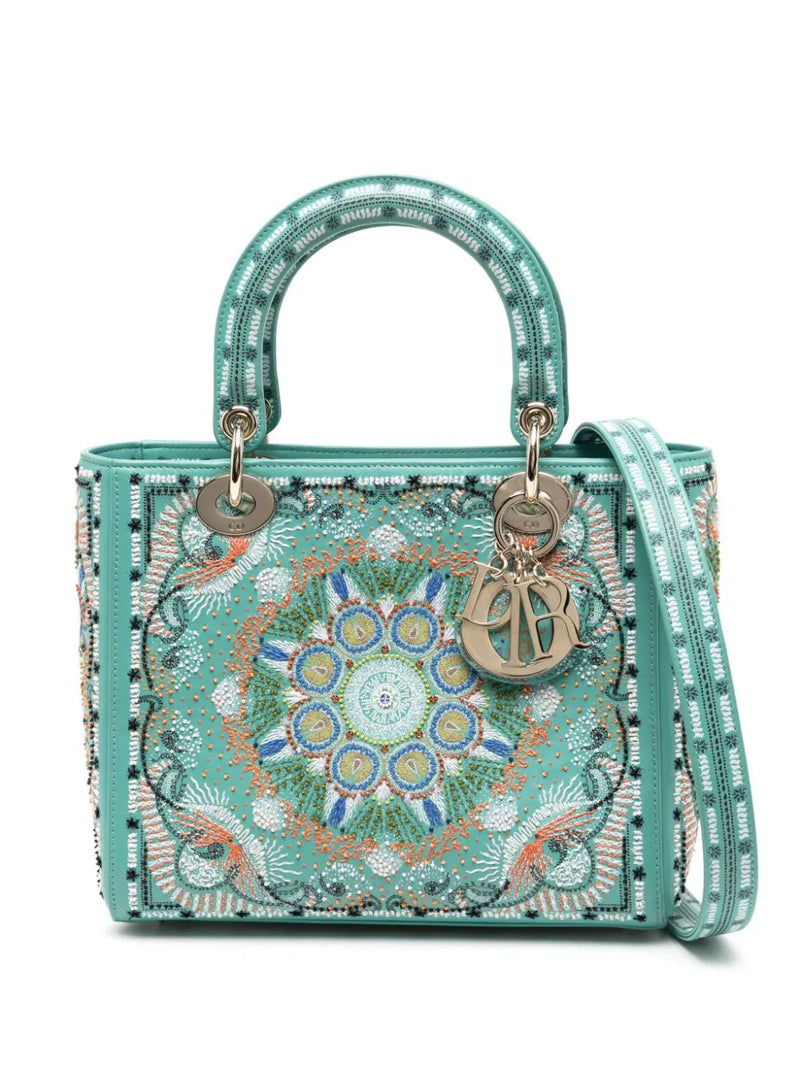 Embroidered Lady Dior Bag