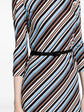 Silk Jersey Striped Dress