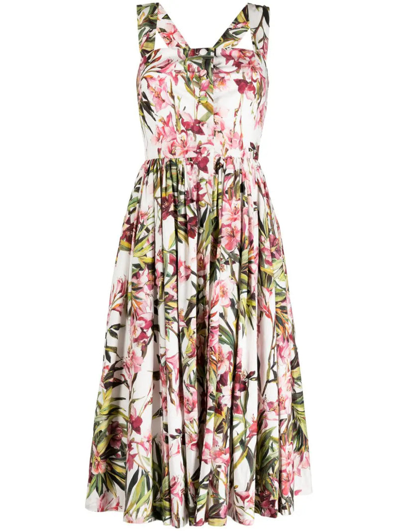 Dolce & Gabbana Floral Print Dress