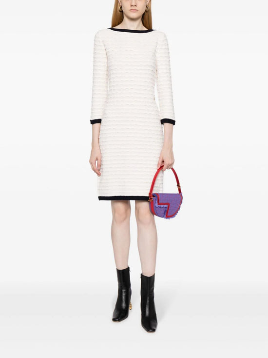 Striped Contrast Dress