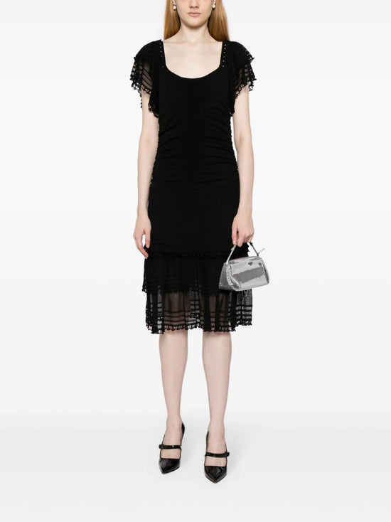2007 Scoop Neck Midi Dress