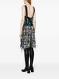 2007 Sleeveless Tweed Midi Dress