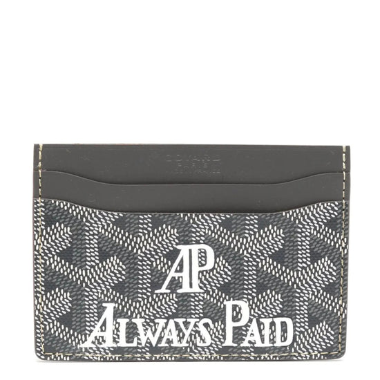 Customised Pink Panther Grey Saint-Sulpice Cardholder