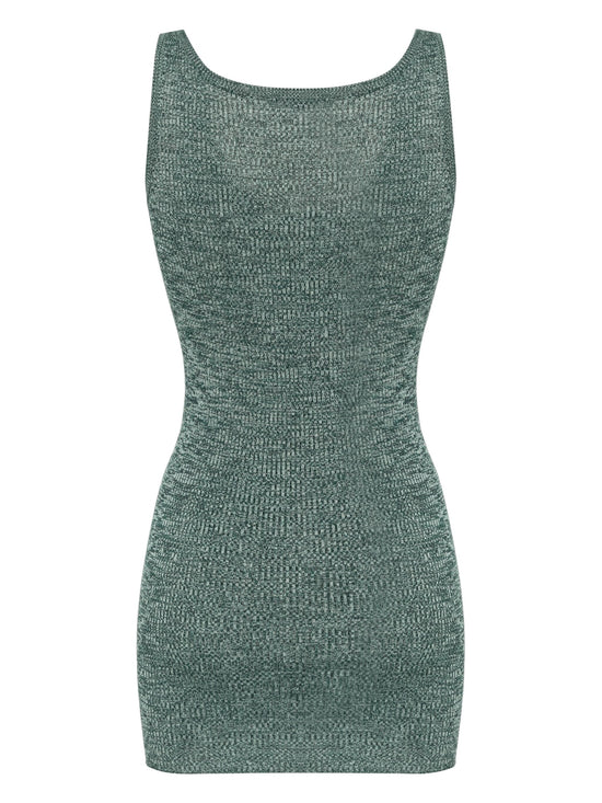 2000s Knitted Top Aqua Green