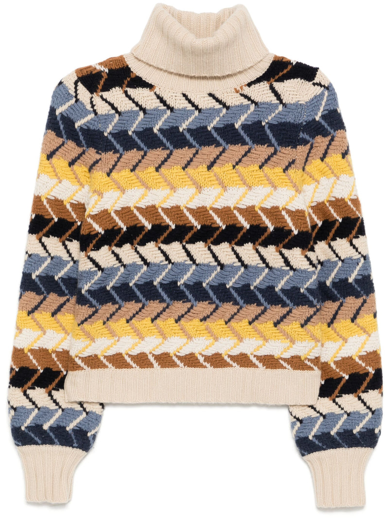 Multicoloured Knit Jumper