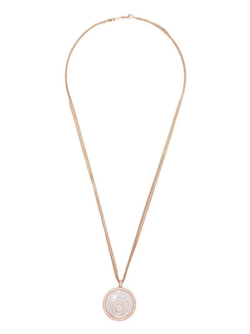 Rose Gold Happy Spirit Necklace