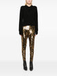 Sequin Stretch-Jersey Leggings