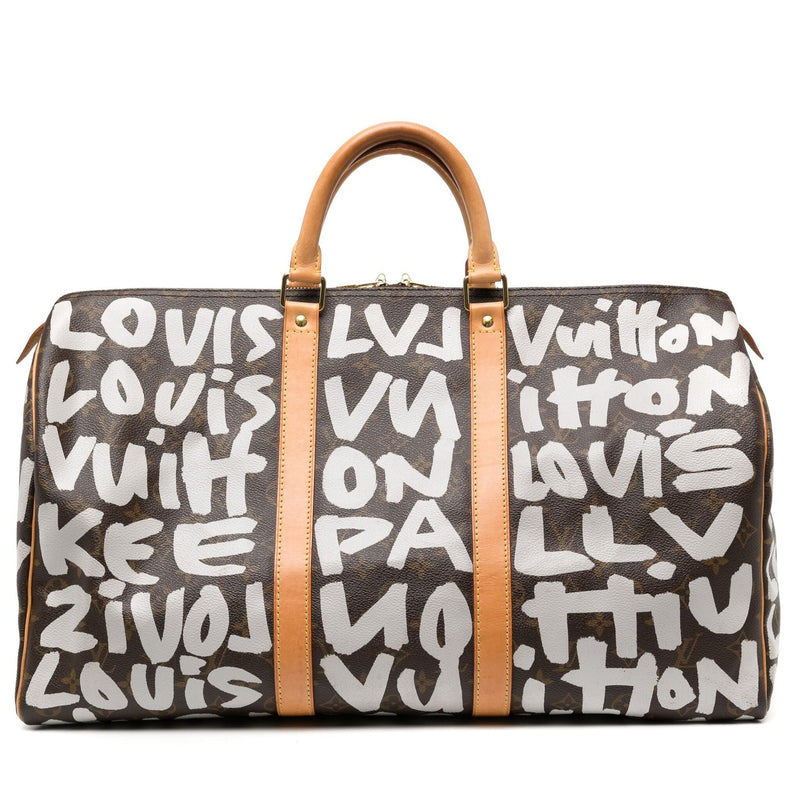 SS01 Stephen Sprouse Graffiti Keepall Bandoulière 50