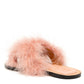 Loewe Pink Fluffy Sandals