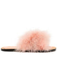 Loewe Pink Fluffy Sandals