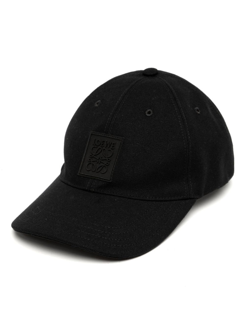 Loewe Black Patch Logo Cap