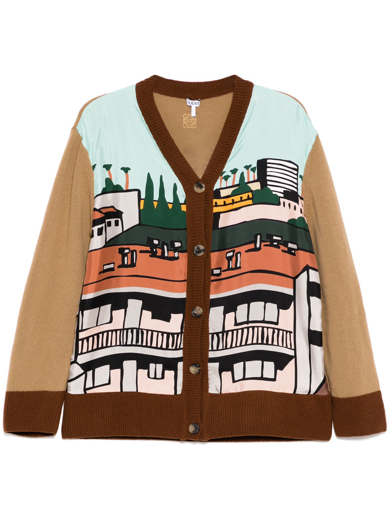 Loewe Printed Cardigan