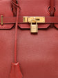 Birkin 30 Brique Togo GHW