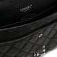 Reissue 2.55 Black Quilted Double Flap Bag